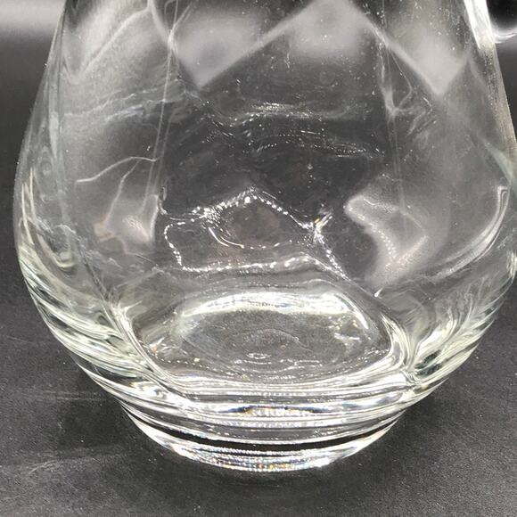 Southern Living at Home Tribeca Hand Blown Beverage Pitcher w Ice Lip 11.25" T - Picture 8 of 13